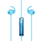 NNEDSZ BH310 Metal In-Ear Sports Bluetooth Stereo Headphones Blue