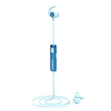 NNEDSZ BH310 Metal In-Ear Sports Bluetooth Stereo Headphones Blue