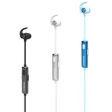 NNEDSZ BH310 Metal In-Ear Sports Bluetooth Stereo Headphones White