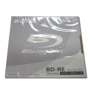 NNEDSZ Blu-Ray BD-RE Rewritable 25GB 2X 130Min Jewel Case