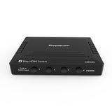 NNEDSZ CM340 Mechanical 4 Way Manual Push Button HDMI Switch Box 4 Port 4K UHD HDCP