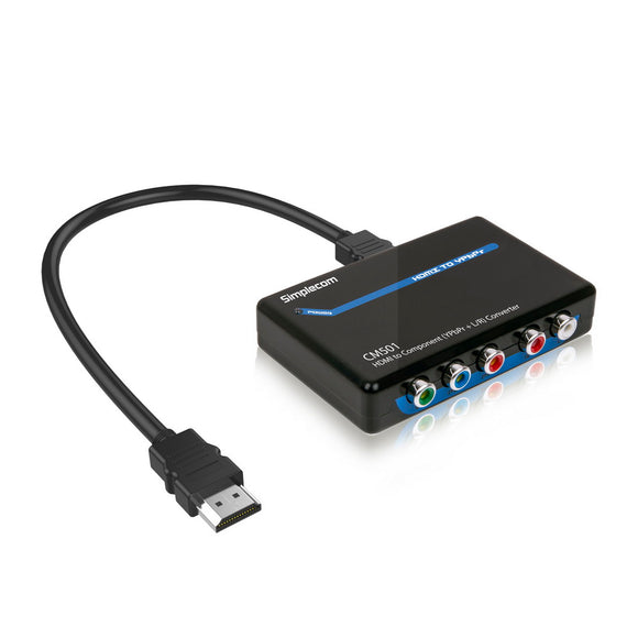 NNEDSZ CM501 HDMI to Component Video (YPbPr) and Audio (L/R) Converter