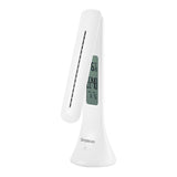 NNEDSZ EL610 LED Mini Desk Lamp Rechargeable with Digital Clock