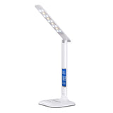 NNEDSZ EL808 Dimmable Touch Control Multifunction LED Desk Lamp 4W with Digital Clock