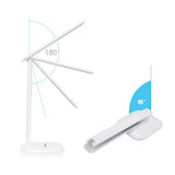 NNEDSZ EL808 Dimmable Touch Control Multifunction LED Desk Lamp 4W with Digital Clock