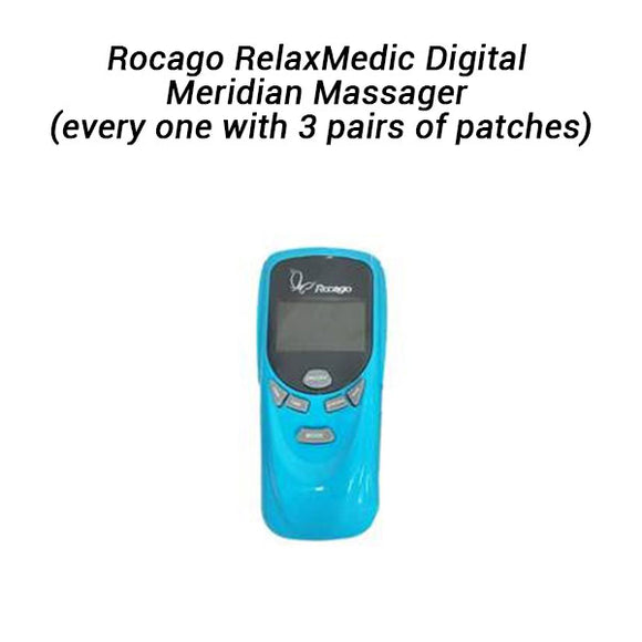 NNEDSZ RelaxMedic Digital Meridian Massager (every one with 3 pairs of patches)