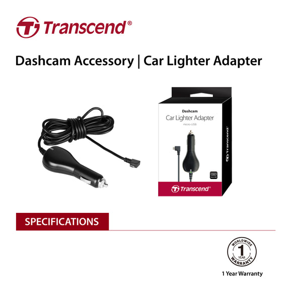 NNEDSZ TS-DPL2  Car Lighter Adapter for DrivePro, Micro-B (For DP230 / DP130 / DP110)
