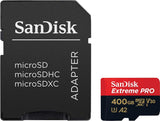 NNEDSZ SDSQXCZ-400G-GN6MA TF Extreme PRO A2 V30 UHS-I/U3 170R/90W WITH SD ADAPTER