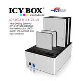 NNEDSZ 4 bay JBOD docking and cloning station with USB 3.0 for SATA hard disks and SSDs (IB-141CL-U3)