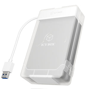 NNEDSZ Adapter and enclosure for 2x 2.5 SATA HDDs/SSDs (IB-AC7032-U3)