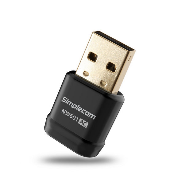 NNEDSZ  NW601 AC600 Mini WiFi Dual Band Wireless USB Adapter