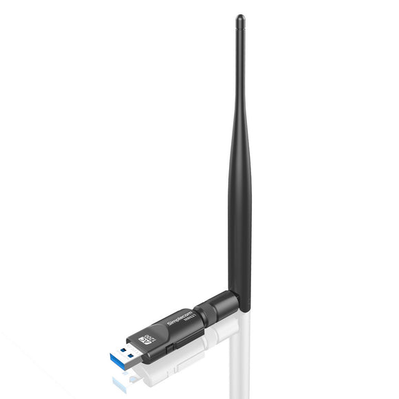 NNEDSZ NW621 AC1200 WiFi Dual Band USB Adapter with 5dBi High Gain Antenna