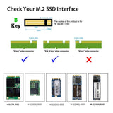 NNEDSZ SA207 mSATA  M.2 (NGFF) to SATA 2 In 1 Combo Adapter