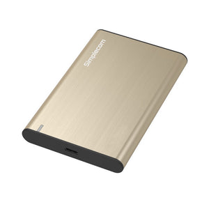NNEDSZ SE221 Aluminium 2.5'' SATA HDD/SSD to USB 3.1 Enclosure Gold