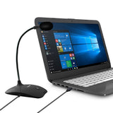 NNEDSZ UM350 Plug and Play USB Desktop Microphone with Flexible Neck and Mute Button