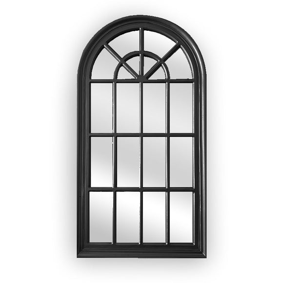 NNEDSZ Window Style Mirror - Black Arch 70 CM x 130 CM