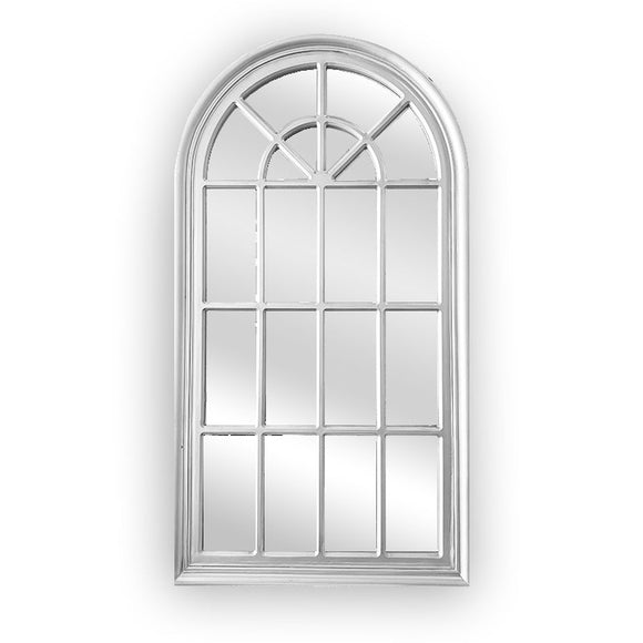 NNEDSZ Window Style Mirror - White Arch 70 CM x 130 CM
