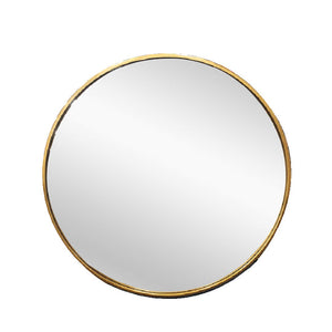 NNEDSZ Metal Round Mirror 100cm - Gold