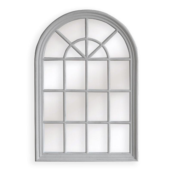 NNEDSZ Window Style Mirror - White Arch 100 CM x 150 CM