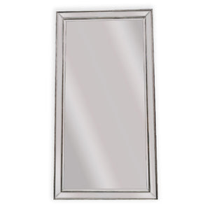 NNEDSZ Silver Beaded Framed Mirror - X Large 190cm x 100cm