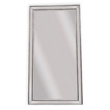 NNEDSZ Silver Beaded Framed Mirror - X Large 190cm x 100cm