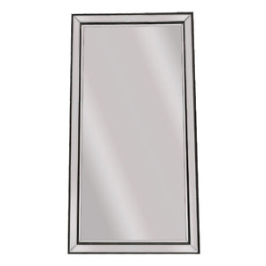 NNEDSZ Black Beaded Framed Mirror - X Large 190cm x 100cm