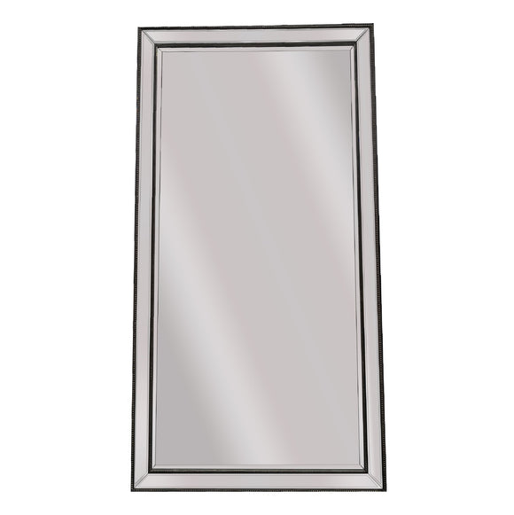 NNEDSZ Black Beaded Framed Mirror - X Large 190cm x 100cm