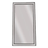 NNEDSZ Black Beaded Framed Mirror - X Large 190cm x 100cm