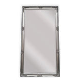NNEDSZ French Provincial Ornate Mirror - ANTIQUE SILVER- X Large 100cm x 190cm