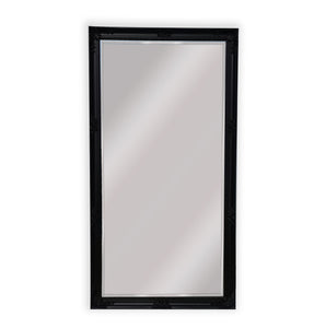 NNEDSZ French Provincial Ornate Mirror - BLACK - X Large 100cm x 190cm