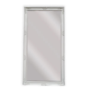 NNEDSZ French Provincial Ornate Mirror - WHITE - X Large 100cm x 190cm