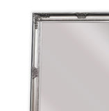 NNEDSZ French Provincial Ornate Mirror - Antique Silver - Medium 70cm x 170cm