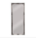 NNEDSZ French Provincial Ornate Mirror - Antique Silver - Medium 70cm x 170cm