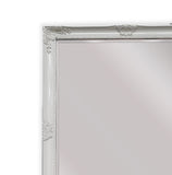 NNEDSZ French Provincial Ornate Mirror - White - Medium 70cm x 170cm