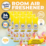 NNEDSZ Perfect Scent 24PCE Air Freshener Room Spray Tropical Frangipani Scent 200g