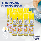 NNEDSZ Perfect Scent 24PCE Air Freshener Room Spray Tropical Frangipani Scent 200g