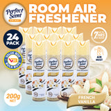 NNEDSZ Perfect Scent 24PCE Air Freshener Room Spray/Mist French Vanilla Scent 200g