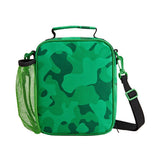 NNEDSZ Tinc Hugga Camo Satchel Lunch Bag (Green)
