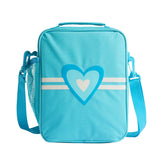 NNEDSZ Tinc Tonkin Sequin Adventure Satchel Lunch Bag (Blue)