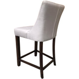 NNEDSZ Florence  High Fabric Dining Chair Bar Stool French Provincial Solid Timber