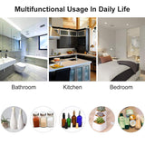 NNEDSZ Brushed Bathroom Shower Shelf Kitchen Rack Storage Shelves Shampoo Holder Organizer