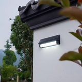 NNEDSZ Solar LED Wall Light with Motion Sensor for Outdoor Walls and Business Signs