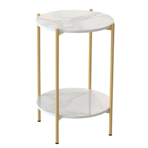 NNEDSZ Interior Ave - Alba Gold Side Table