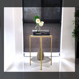 NNEDSZ Interior Ave - Alba Gold Side Table