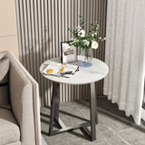 NNEDSZ Interior Ave - Sienna Marble Stone Top Side Table