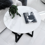 NNEDSZ Interior Ave - Sienna Marble Stone Top Side Table