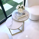 NNEDSZ Interior Ave - Nala Gold Nested Side Table Set