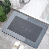 NNEDSZ Super Absorbent Non-Slip Floor Mat Soft Quick-Drying Bathroom Balcony Carpet L