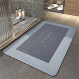 NNEDSZ Super Absorbent Non-Slip Floor Mat Soft Quick-Drying Bathroom Balcony Carpet M