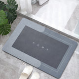 NNEDSZ Super Absorbent Non-Slip Floor Mat Soft Quick-Drying Bathroom Balcony Carpet M